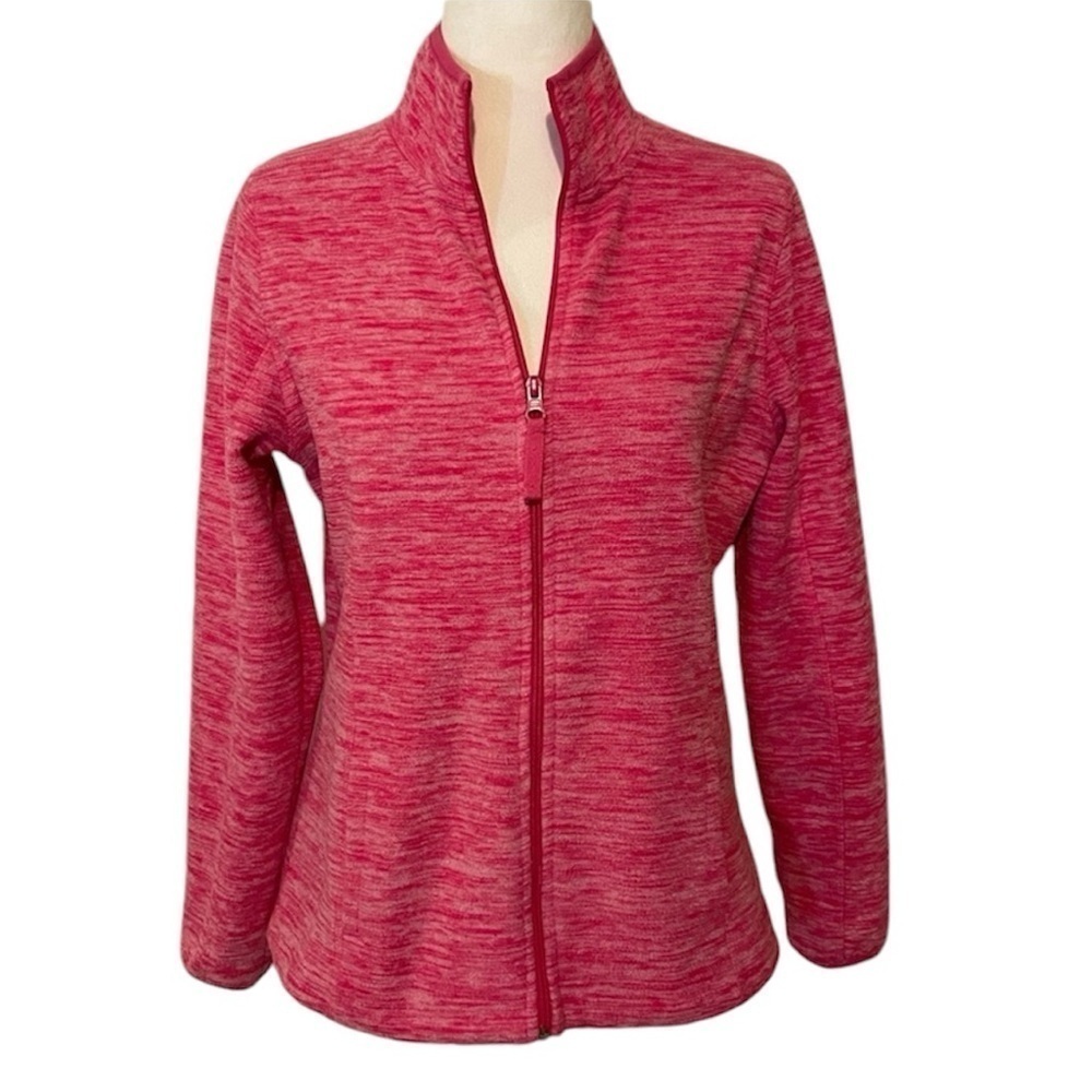 Made for Life Ladies Zip up Sweater, Small, Pink,  EUC - Picture 1 of 12